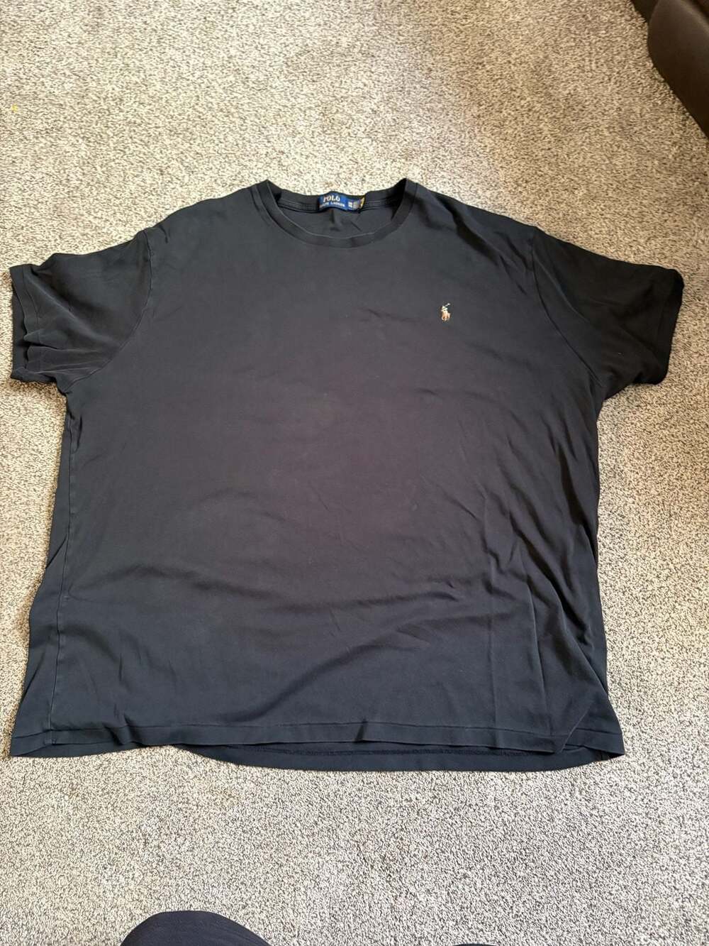 Polo Ralph Lauren Men's Big & Tall Soft Touch Cotton Crewneck T-Shirt